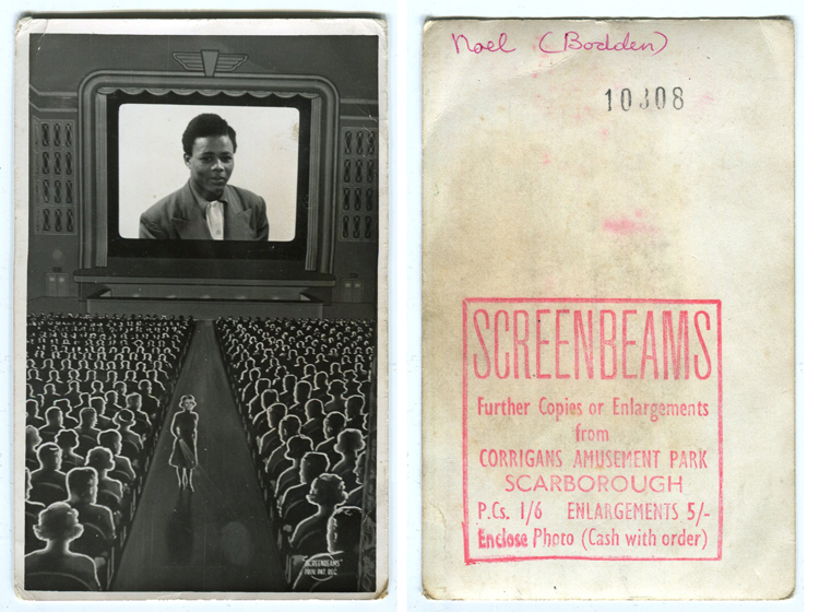 portrait of Noel Bodden from Screenbeams, Scarborough, in a cinema setting.