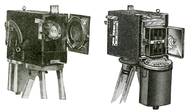 Two other views of the Aptus camera from contemporary advertisements