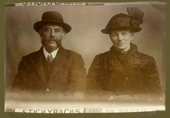 Stickyback photo, studio address 59 Broad Street