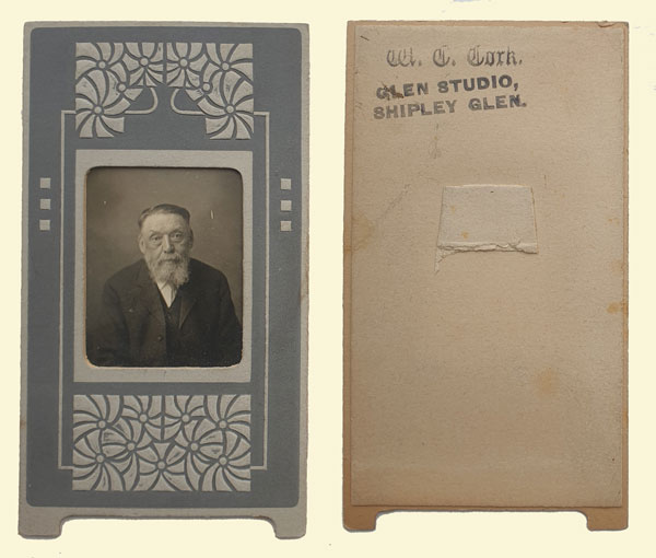 portrait of unknown mother and baby by Cork and Scott