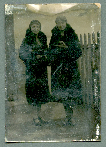 Ferrotype plate 1920s