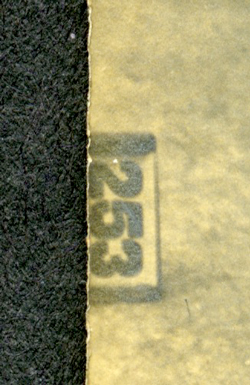 La Photo Mecanique, Negative No on edge of postcard print
