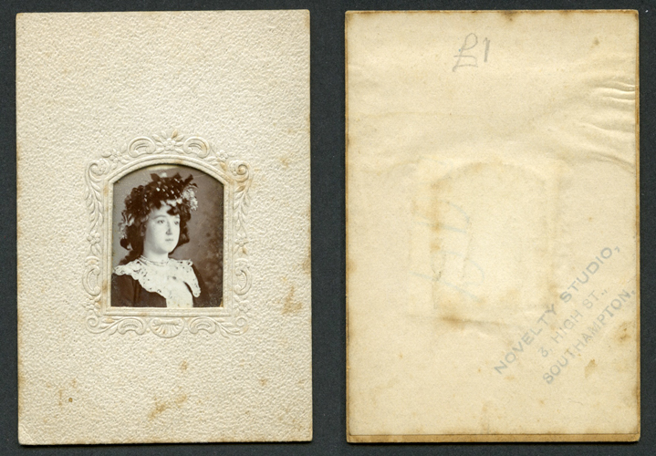 Portrait of teenage girl by the Novelty Studio Southampton