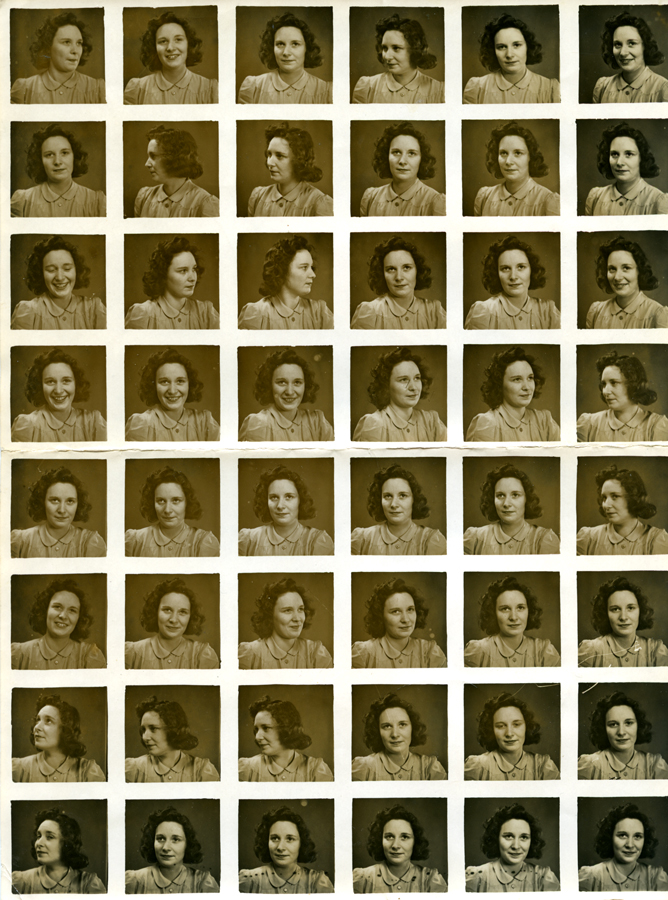 Uncut Polyfoto proof sheet