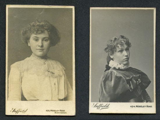 Two portraits by Suffield